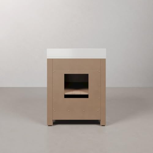 Water Creation 30" Width / Toffee Latte / 1 Bathroom Vanities