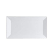 CAC China 11-1/4" by 6" by 1/2" / Bone White / Modern Platters