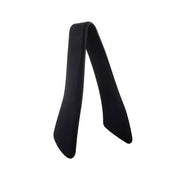 Tongs, 7", Heat Safe up to 400°F, Safe to use with Coated cast Aluminum Items, Dishwasher Safe, Stainless Steel & Silicone, Black by Tablecraft – Model 39100
