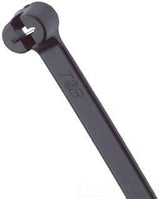 TY28MX Cable Tie 50lb 14 Ultraviolet Resistant Black Nylon with Stainless Steel Locking Device Bulk Pack (1000 Pack) by Thomas & Betts