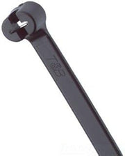 TY28MX Cable Tie 50lb 14 Ultraviolet Resistant Black Nylon with Stainless Steel Locking Device Bulk Pack (1000 Pack) by Thomas & Betts