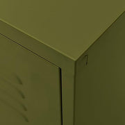 vidaXL Olive Green / 41.3\" x 13.8\" x 19.7\" / Industrial TV Mounts, Stands & Turntables