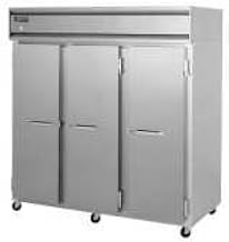 3FE Extra-Wide Three Section Reach In Freezer, 85-1/2"W