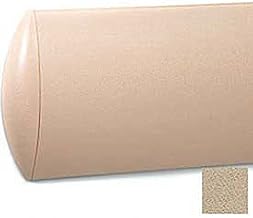 Crescent Series Wall Guard, Aluminum Retainer, 8"H x 12'L, Tan