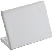 American Metalcraft CMCSW21 Card Sign, Ceramic, Rectangular, 1-7/8" H