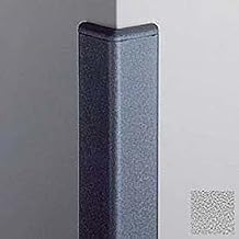 Corner Guard 90, 2'' Wings, 12'H W/Caps, Pearl Gray