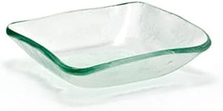 Front of the House DSD022CLG13 Arctic Tall Square Dish, 1" Height, 3.25" Width, 3.25" Length, 3 oz, Glass, Clear, (Pack of 12)