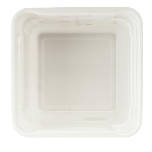 Winco 6 Quart / Container / White Container Sets