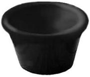 MRS400BL American Metalcraft MRS400BL Smooth Ramekin, Melamine, 4 oz. Capacity, Black, Melamine, Black