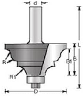 AMANA 57218 SOLID SURFACE DECORATIVE BIT