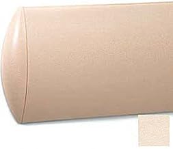 Crescent Series Wall Guard, Aluminum Retainer, 8" H x 12'L, Wheat