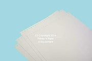 Clean Up Sheets for Hamada 600/660/665 12" x 18-1/8" 100 Sheets Offset Consumables
