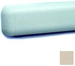 Wall Guard W/Rounded Top & Bottom Edges, 2-516"H x 12'L, Bone
