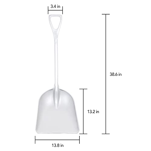Remco White / 14 inch Blade / Flat Shovel Storage & Transport
