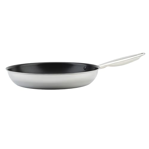 Winco 12" / Non Stick / Silver Woks & Stir-Fry Pans