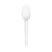 Responsible Products 6.5" Spoons White (50 Count) / White / 50 Spoons