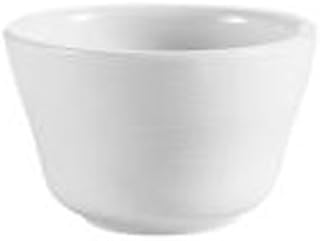CAC China Majesty MAJ-4 7.5 oz Bone China Bouillon Cup White, Set of 36