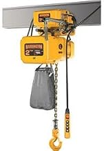 Harrington Hoists NER Electric Chain Hoist w/Motor Trolley - 1/4 Ton, 15' Lift, 36 ft/min, 460V