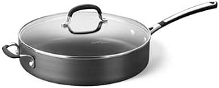 Simply Calphalon Nonstick 3-Quart Saute with Glass Lid