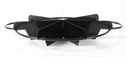 Hawok Cake and Pie Divider, 7 Slice Marker, Black Carbon Steel