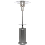Propane, 41000 BTU, With Table, Silver by AZ Patio Heaters – Steel, Hammered Silver, Model HLDS01-CBT