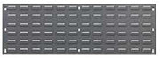 Global Industrial Louvered Wall Panel Without Bins, 36x12, Alloy Steel, Storage Rack