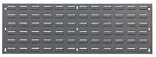 Global Industrial Louvered Wall Panel Without Bins, 36x12, Alloy Steel, Storage Rack