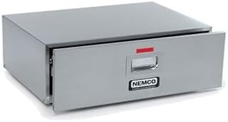 Nemco 8048-BW Hot Dog Bun Warmer For 8027 Series Roller Grills - Holds 48 Buns-8048-BW
