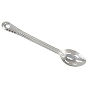 Winco 15" / Slotted / Silver Cooking Spoons