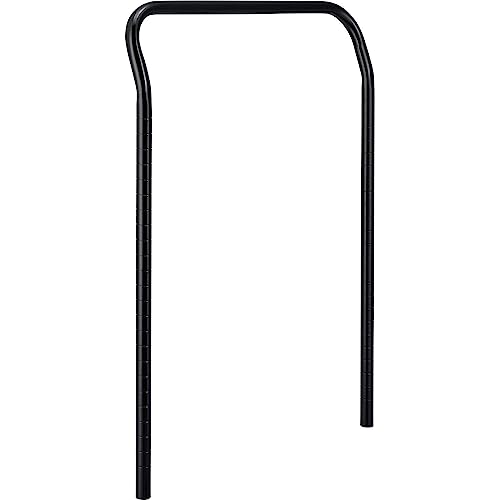 Black EPOXY Utility CART Handle 24W by Nexel – Alloy Steel, Black, Model AH24B