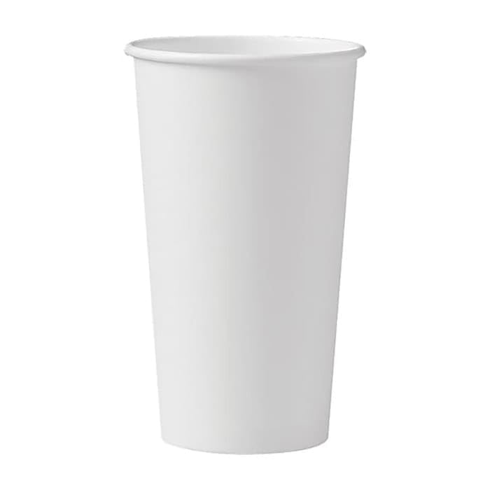 Solo 420W-2050 White 20 Ounce Paper Hot Cup - 600 / CS