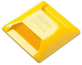 Tapco 102235 Temporary Pavement Marker, 4" x 4", Amber, 1 Slide