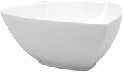 Yanco Mainland Collection 9", 48 Oz Super White Porcelain Triangle Bowl BOX of 12