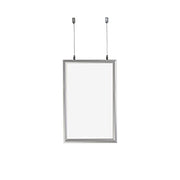Azar Displays 11"W x 17"H / Silver / 1 Store Sign Holders