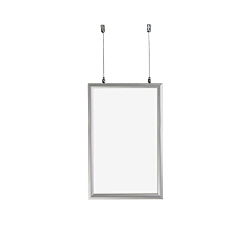Azar Displays 11"W x 17"H / Silver / 1 Store Sign Holders