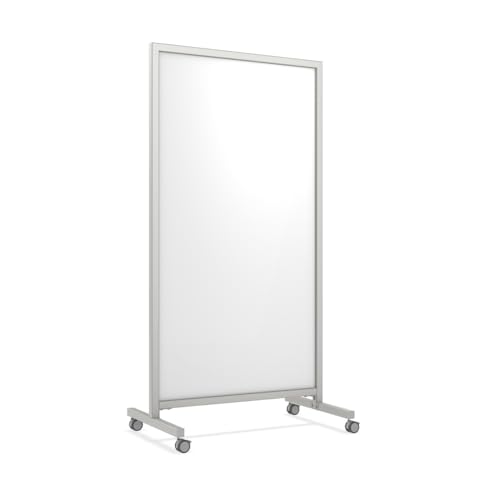 Ghent White / 75" H x 38" W / Modern Dry Erase Boards