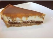 Mikes Pies Sea Salt Caramel Cheesecake, 64 Ounce -- 2 per case.