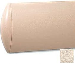 Crescent Series Wall Guard, Aluminum Retainer, 8"H x 12'L, Chablis