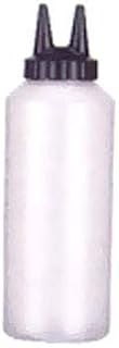 Vollrath 2212-13 Multi-Tip Specialty Squeeze Bottle - Twin Tip, 12 oz. Capacity