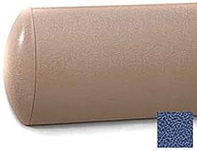 Crescent Series Wall Guard, Aluminum Retainer, 5" H x 12'L, Brittany Blue
