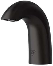 ECW-3172-MB WaveCrest Electronic Sensor Lavatory Fct, Single Hole Deck Mount, Matte Black
