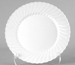 Classicware Plastic Luncheon Plates 9-inch White, 180 per Case