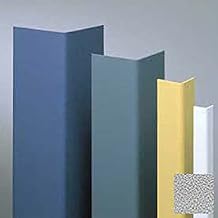 Surface Mounted Corner Guard, 90, 3/4" Wings, 8'H, Pearl Gray, Vinyl
