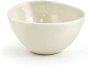 Front of the House DBO141BEP23 Kiln Bowl, 2.25" Height, 4" Diameter, 7 oz., Porcelain, Vanilla Bean (Pack of 12)