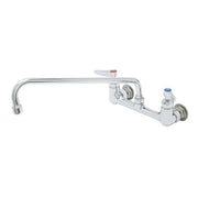 Double Pantry Faucet by T&S Brass – Brass, Polished Chrome, Model B-2299-CR