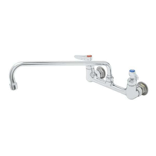 Double Pantry Faucet by T&S Brass – Brass, Polished Chrome, Model B-2299-CR