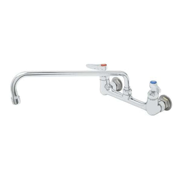 Double Pantry Faucet by T&S Brass – Brass, Polished Chrome, Model B-2299-CR