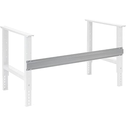 Workbench Stringer-Gray by Global Industrial – 5.31"L x 72"W x 6"H, Alloy Steel, Gray, Model 255222
