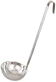 Browne Foodservice Optima Stainless Steel One-Pie Ladle, 2 Ounce