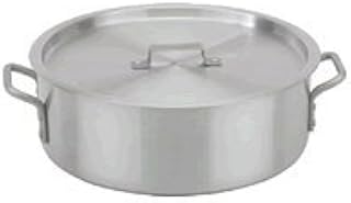 Royal Industries Brazier with Lid, 20 qt, 15.7" x 5.9" HT, Stainless Steel, Commercial Grade - NSF Certified